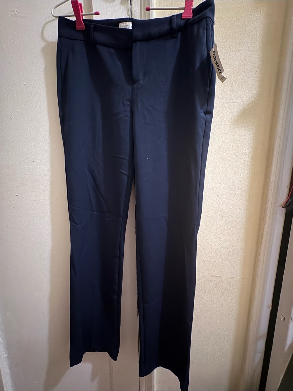 Old Navy Women’s Navy Trouser Pants straight leg